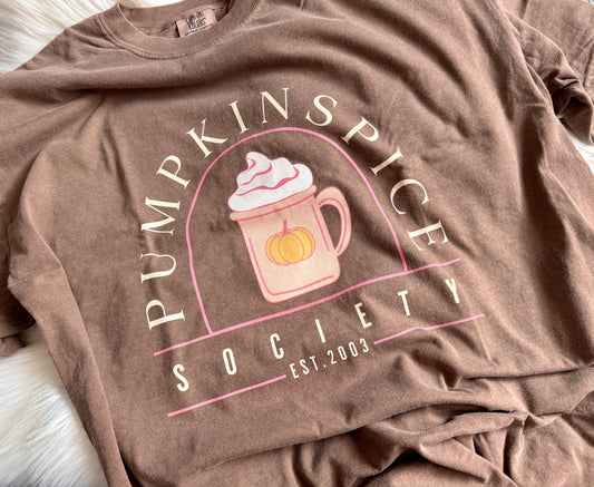 Pumpkin Spice Society Tee