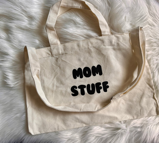 Mom Stuff Canvas Bag