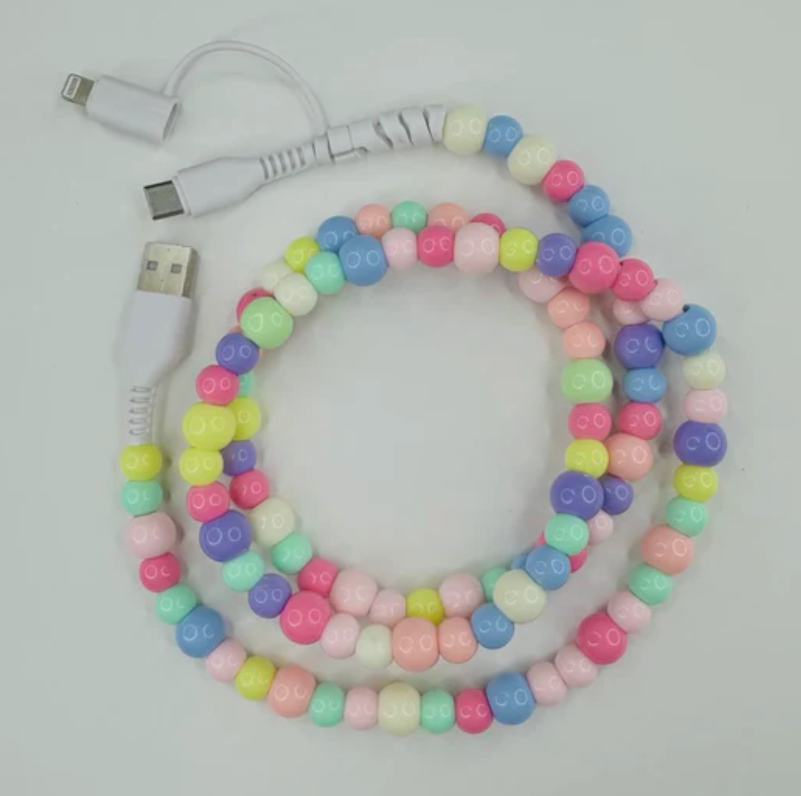 Beaded Phone Chargers