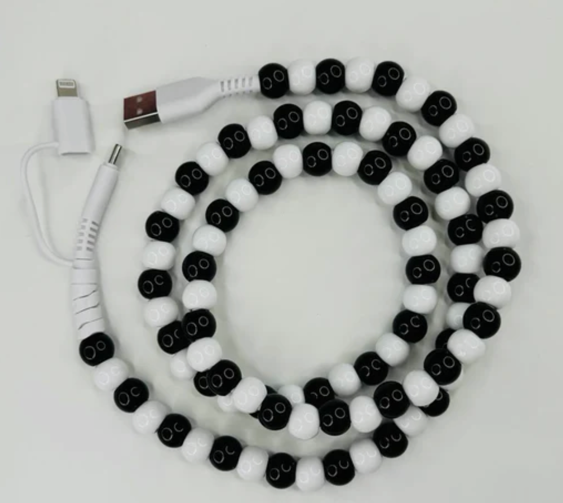 Beaded Phone Chargers