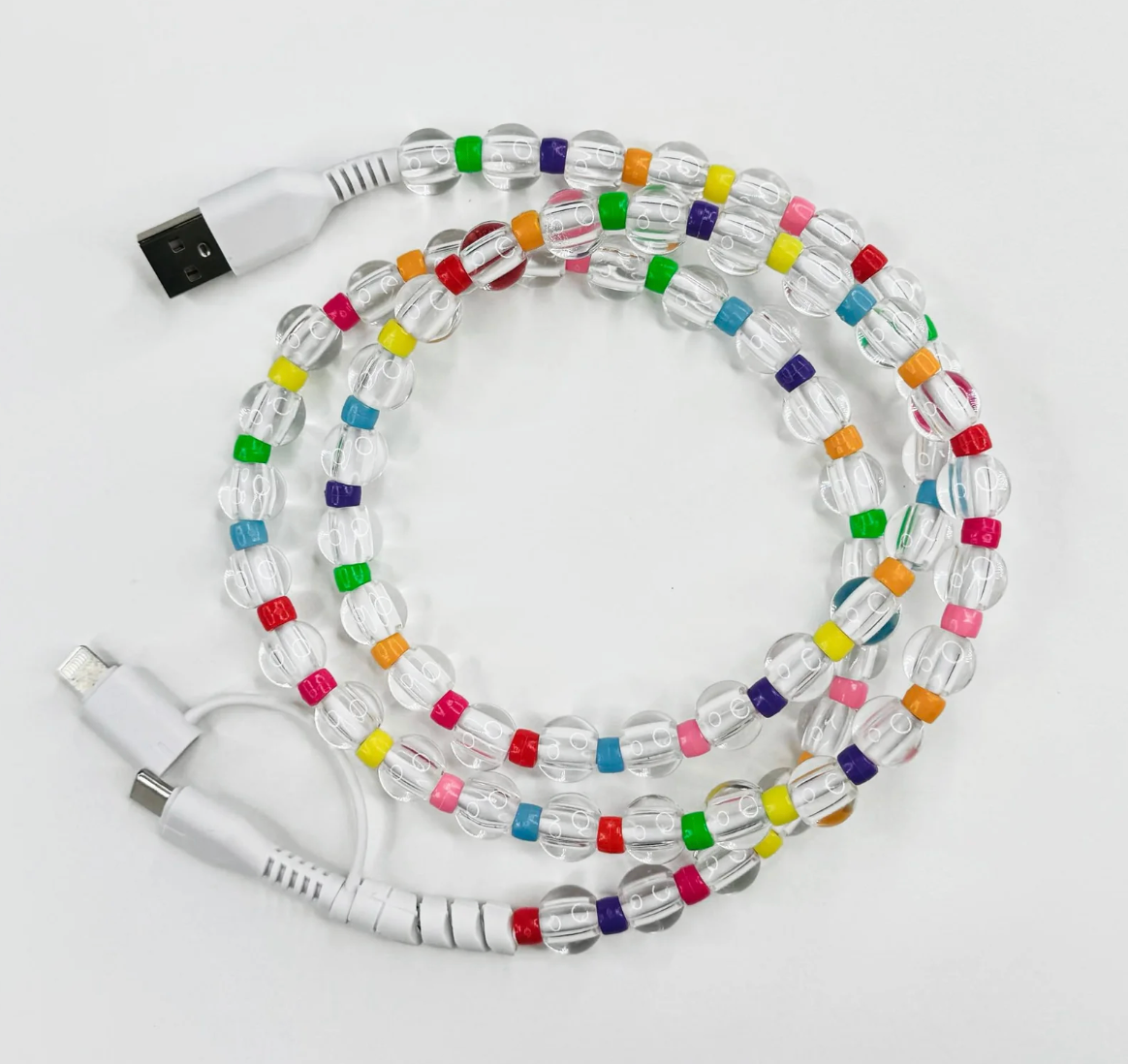 Beaded Phone Chargers